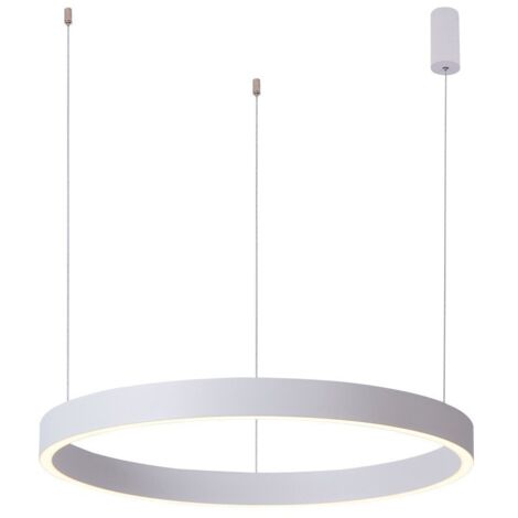 Lámpara colgante LED 40W BRASCO DOWN PND56215060RPPWH3KS4KTRDIMM Italux