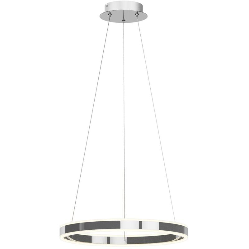 

Lámpara colgante LED Lyani cromo atenuable, 50 cm