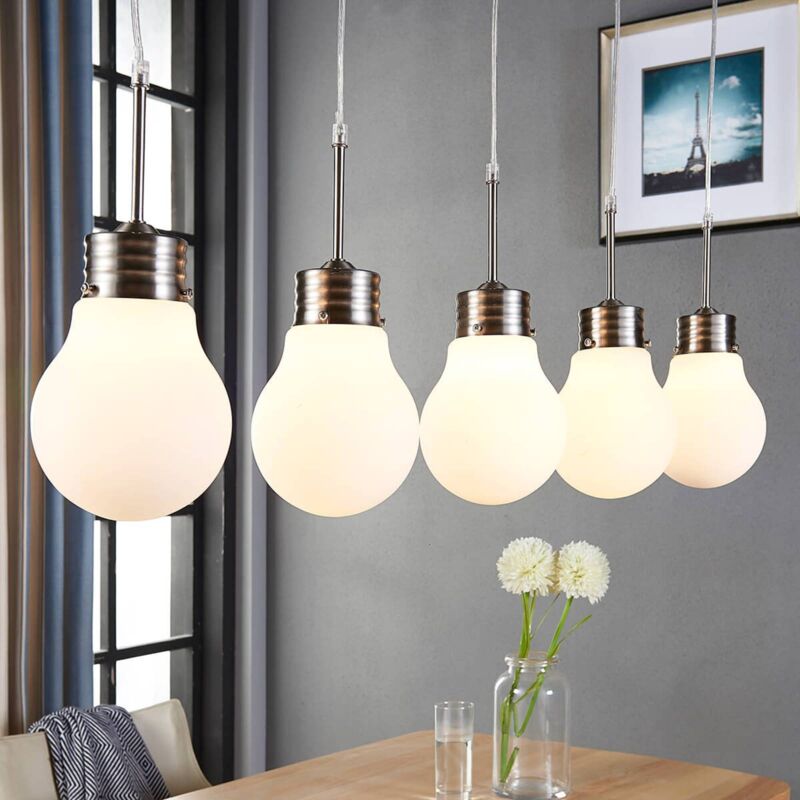 

Lindby - Lámpara colgante LED Bado atenuable, 5 luces