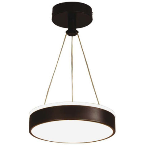 Lámpara colgante LED circular V-TAC de 12 W en metal, 240 x 500 mm, blanco natural