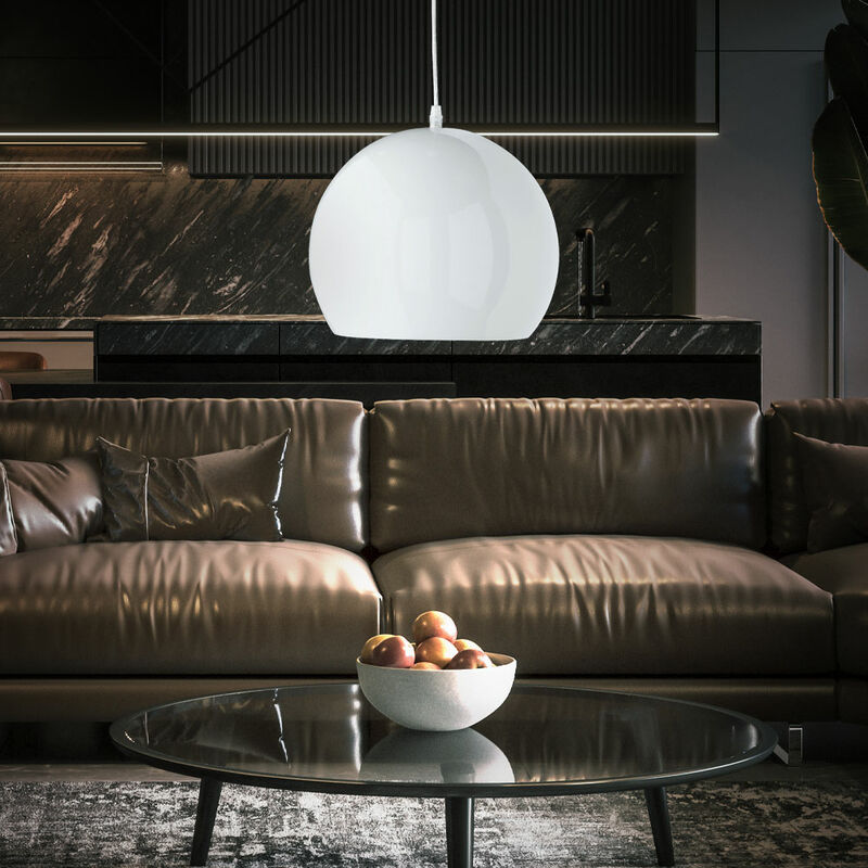 

Péndulo LED de 5 vatios que cuelga la iluminación de la sala de estar vestíbulo lámpara de pasillo metal blanco IP20