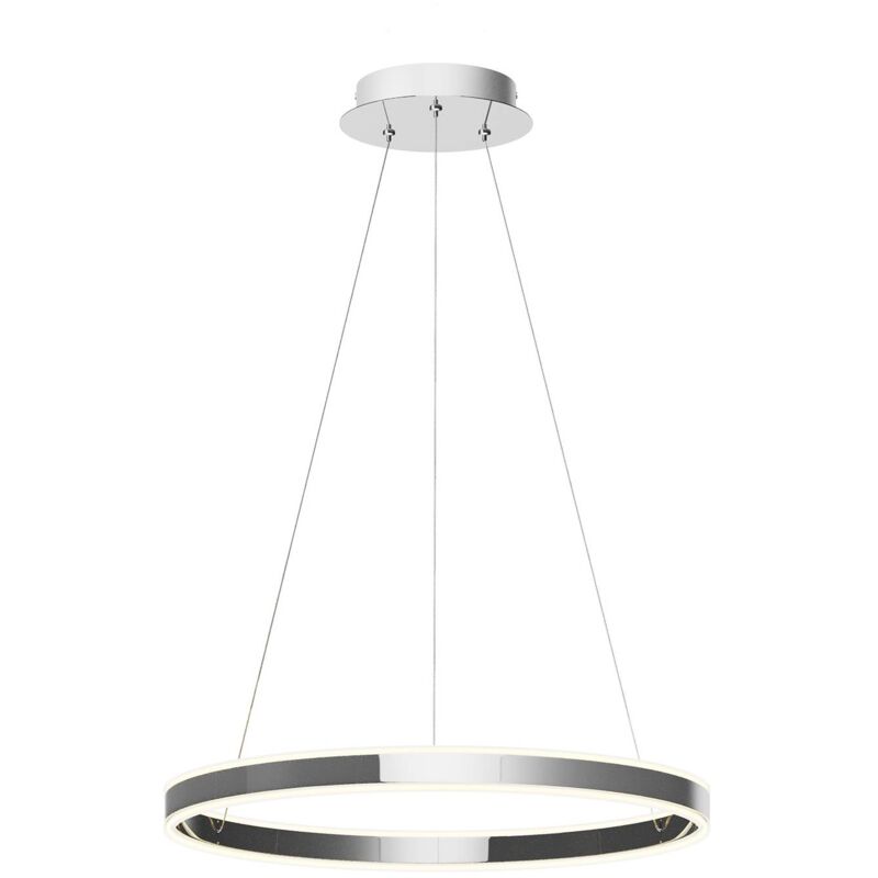 

Lámpara colgante LED Lyani cromo atenuable, 60 cm