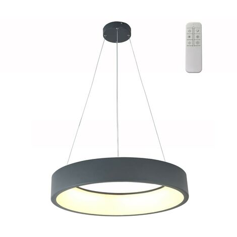 Lámpara colgante LED Lyn Gris 30W 2300Lm 3CCT