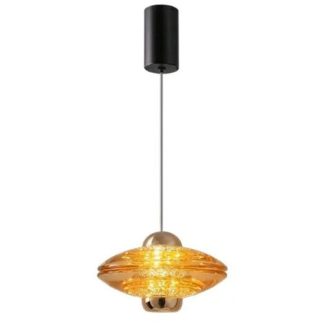 Lámpara colgante LED moderna y hermosa, luz de techo de altura ajustable, lámpara colgante para crear ambiente en salones de té