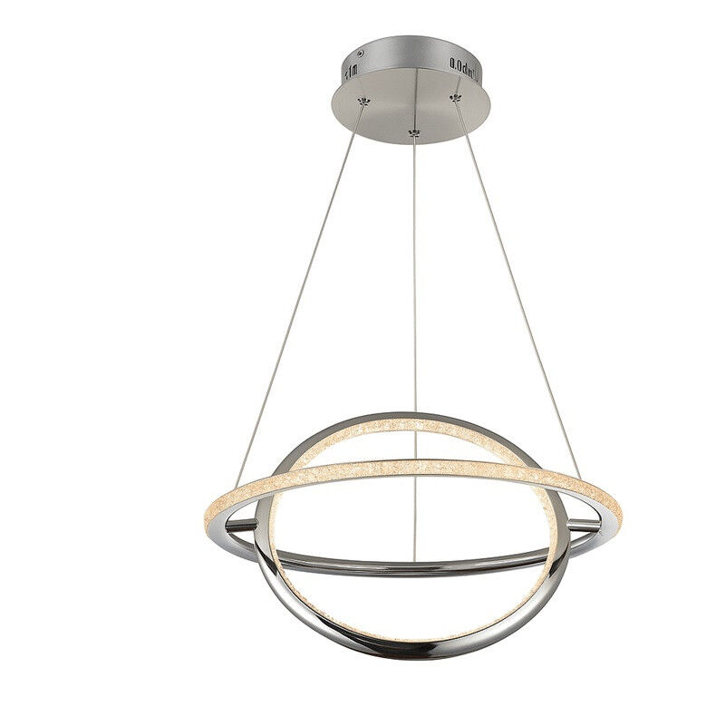 

Lámpara colgante LED 'SIRKLER' 28W efecto cuarzo | Blanco Cálido