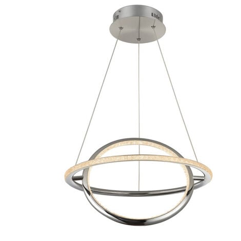 Lámpara Colgante LED "SIRKLER" 28W Efecto Cuarzo - Blanco Cálido
