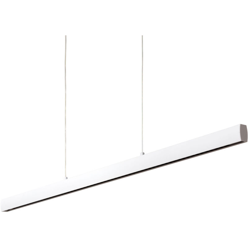 Lámpara Colgante Lineal LED 42W Aluminio Blanco Seleccionable Iluminación Doble Cara Funky Zapp Blanco Seleccionable (Cálido-Neutro) 2700K - 3500K