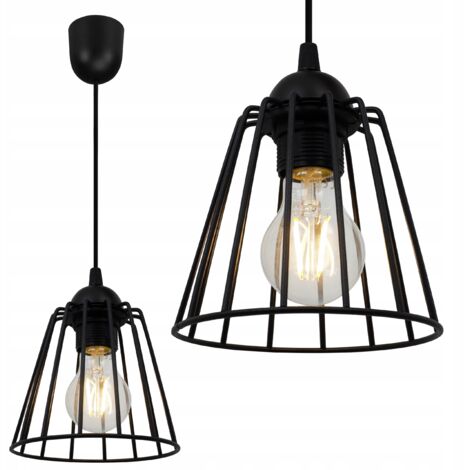 LÁMPARA COLGANTE LOFT ALAMBRE EDISON RETRO LED