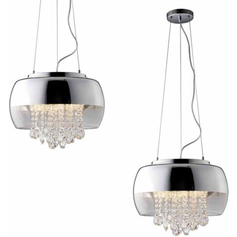 Lámpara colgante LUNA 3xE14 LED