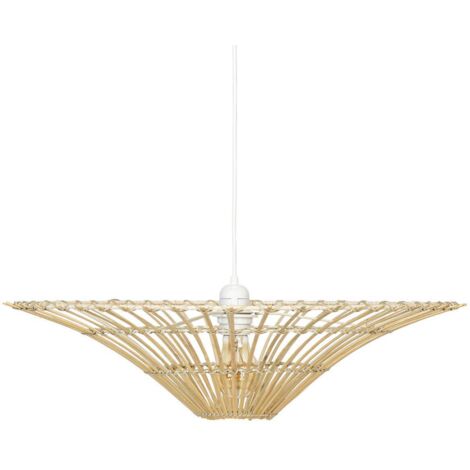 Lámpara colgante Mahé Bambú D56cm - Atmosphera créateur d'intérieur