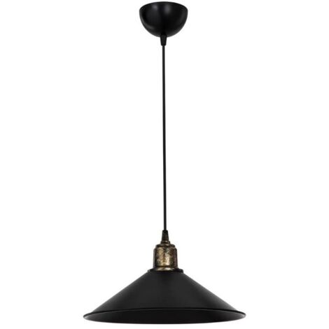 Lámpara colgante Maya negro MDL4156