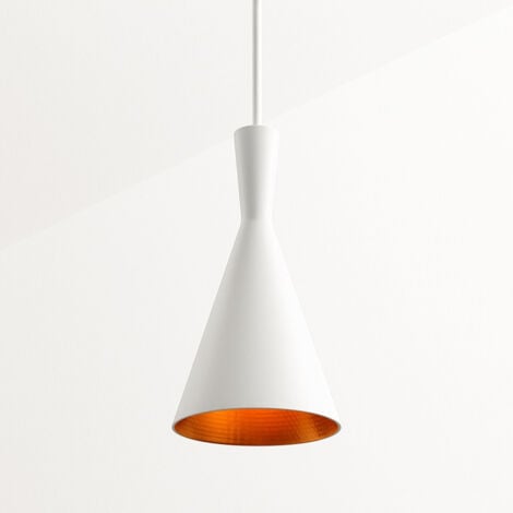 Lámpara Colgante Metal "Solvang" - Blanco
