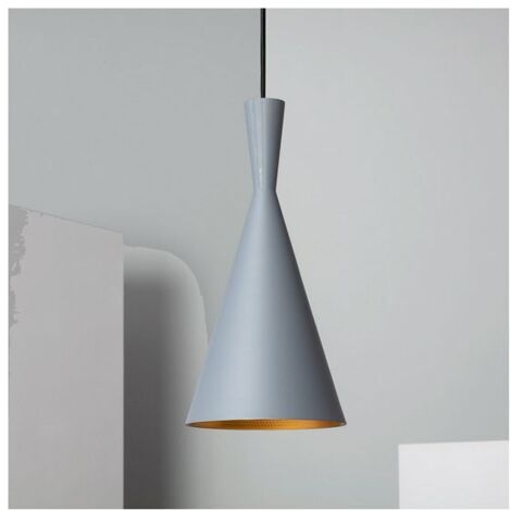 Lámpara Colgante Metal Tri Lennon Gris