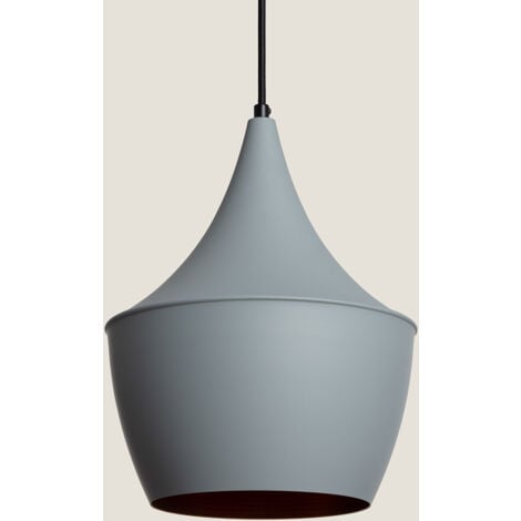 Lámpara Colgante Metal Tri Mercury Gris