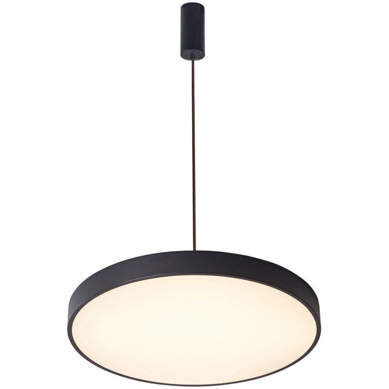 

Lámpara colgante moderna Orbital Negro arenado