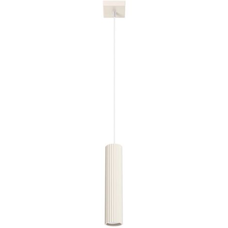 Lámpara colgante Moto beige, 1 luz