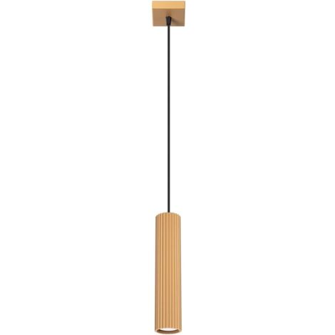 Lámpara colgante Moto dorado, 1 luz