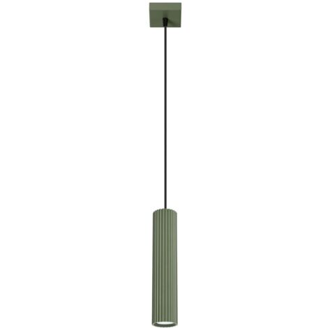 Lámpara colgante Moto verde, 1 luz