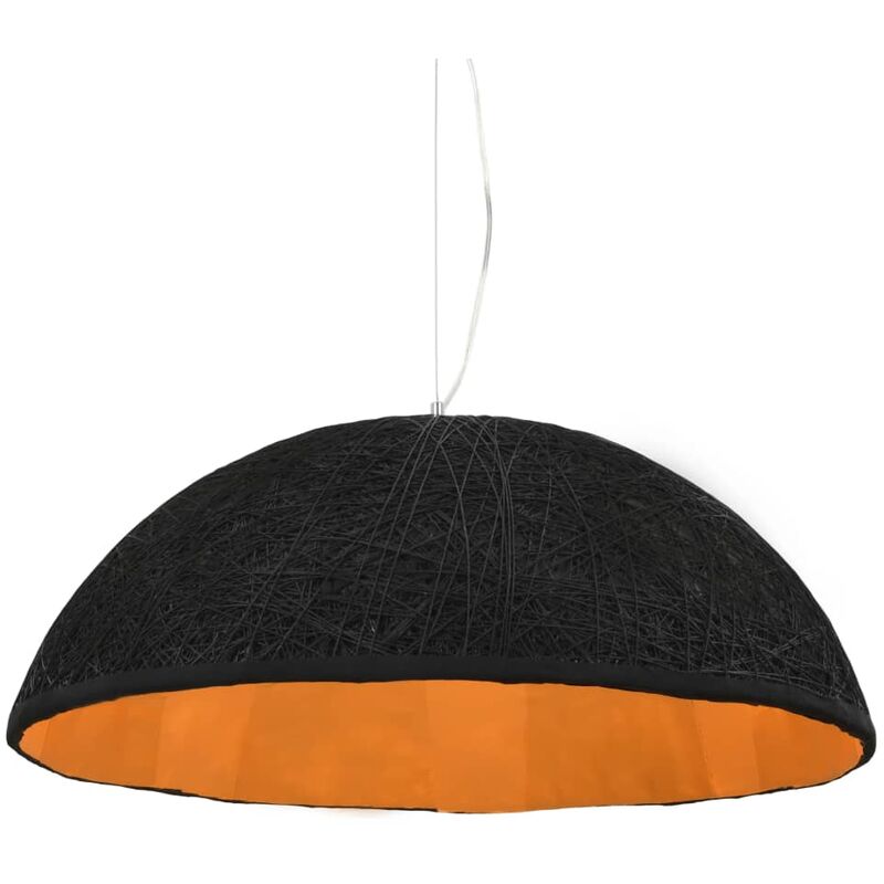 

Bh Design - Lámpara colgante negro y dorado E27 Ø70 cm