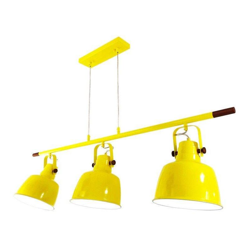 

Lámpara colgante orientable triple 'KUKKA' | Amarillo