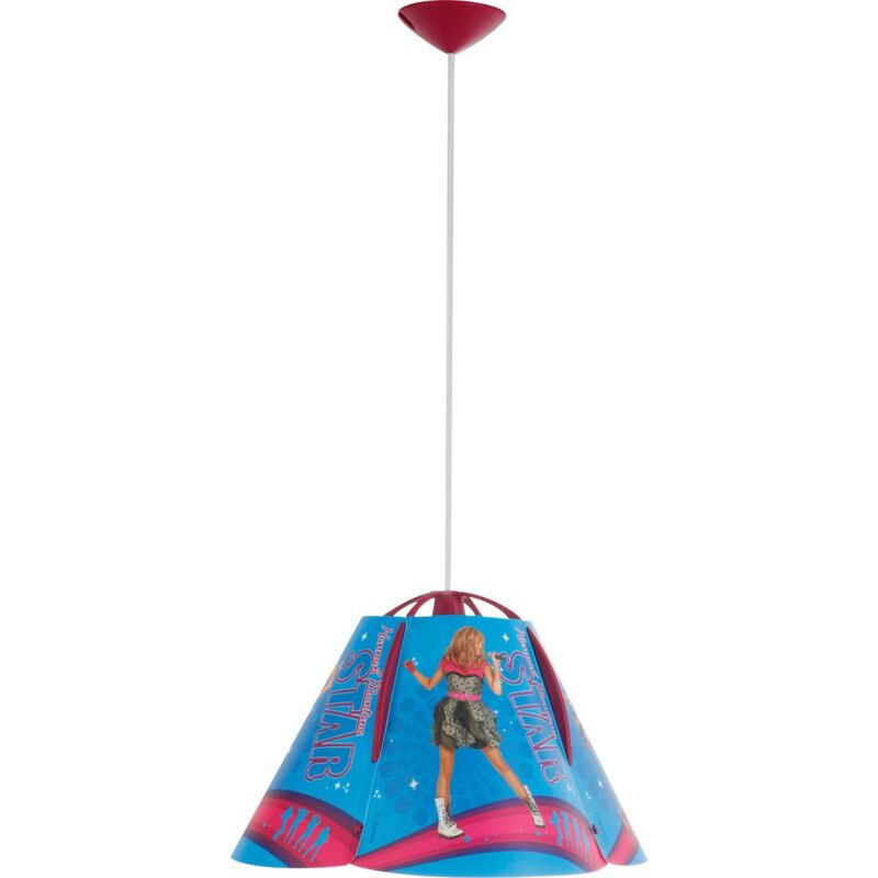

Lámpara colgante de techo azul-rosa para niños, iluminación para sala de juegos, Globo 662364