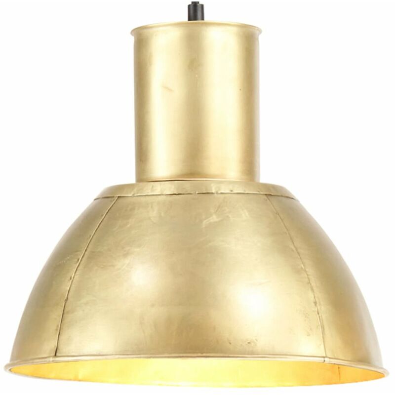 

Lampara colgante redonda 25 W laton 28,5 cm E27