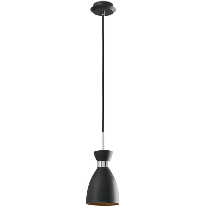 

RETRO Lámpara colgante 20050 - NEGRO MATE