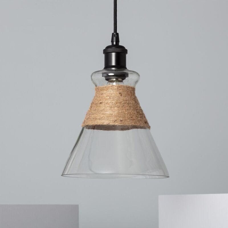 

Lámpara Colgante de Cristal Royesa Negro - Negro