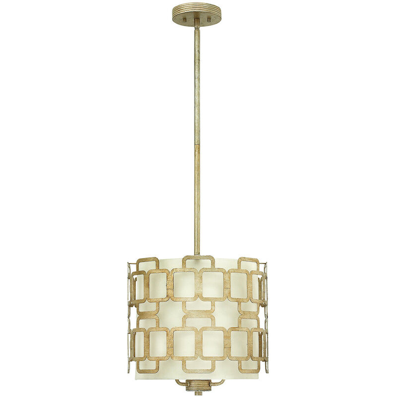 

Sabina - Lámpara colgante de techo con 3 luces, plata, E14 - Elstead