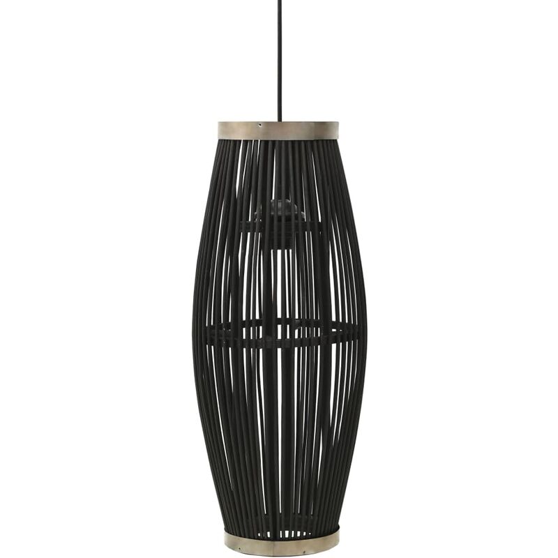 

Lámpara colgante sauce negro 40 W 21x50 cm ovalada E27