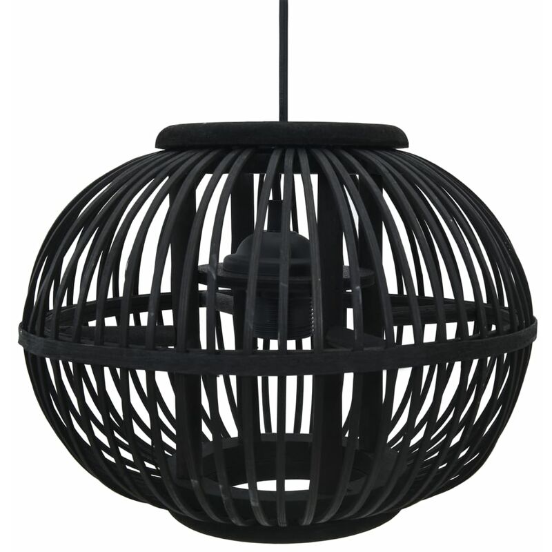 

Lámpara colgante sauce negro 40 W 30x22 cm globo E27