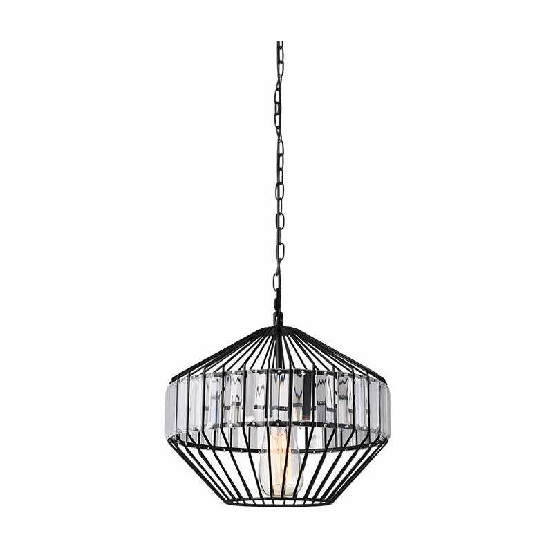 

Lámpara Colgante Serie Metal Crystal
