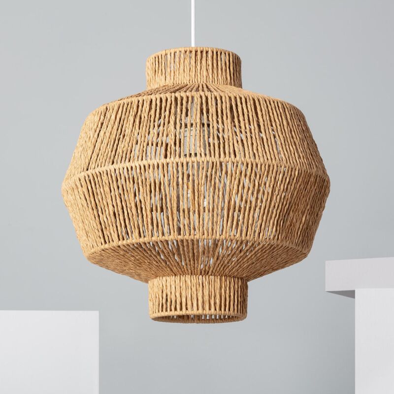 

Lámpara Colgante de Papel Trenzado Simara Natural - Natural - Iluzzia