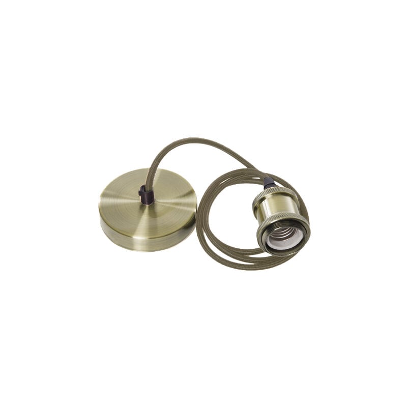 

Lámpara Colgante Styling Verde Cepillado 1XE27 Verde - Iluminashop