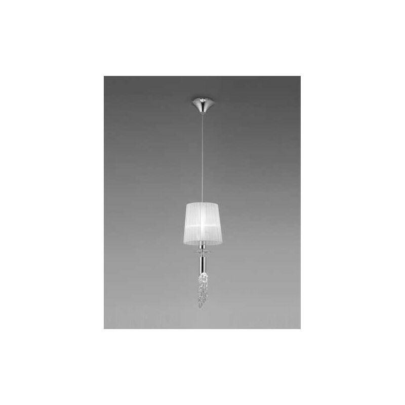 

Lámpara 1 Luz SERIE TIFFANY ACABADO Chrome