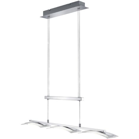 Lámpara colgante tipo araña LED 3 bombillas diseño moderno 040004640