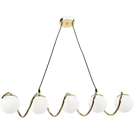 LÁMPARA COLGANTE TOOLIGHT APP1780-5CP GOLD
