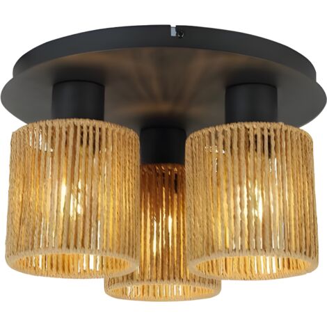 LÁMPARA COLGANTE TOOLIGHT APP1819-3CPR BLACK
