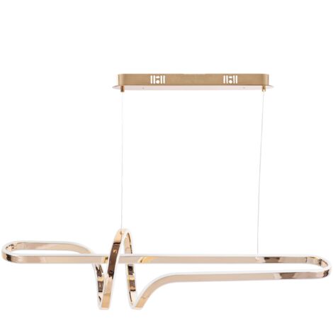 LÁMPARA COLGANTE TOOLIGHT LED G039-CP GOLD