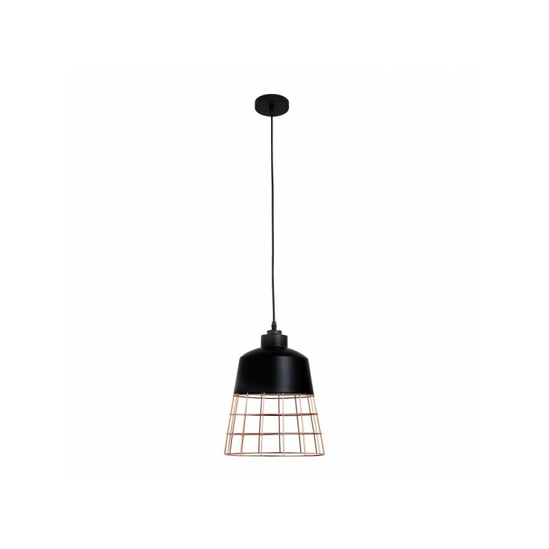 

Lámpara Colgante Toyama 1xe27 Campana Cobre Reg.x25d de . - Fabrilamp