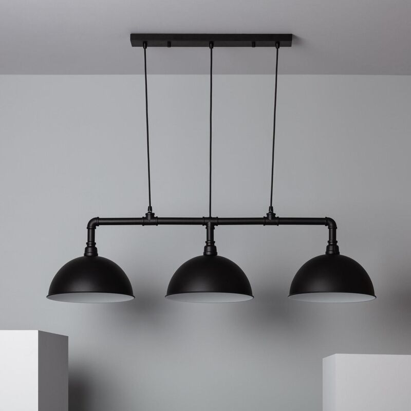

Lámpara Colgante de Metal Tuai Negro - Negro