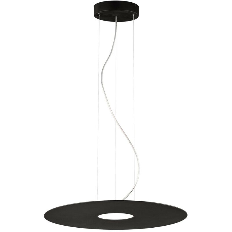 

ACB - Lámpara colgante Ufo Negro Texturado 1X18W LED