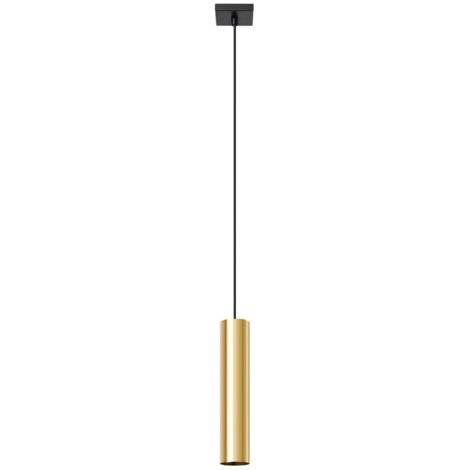Lámpara colgante Vaza dorado pulido, 1 luz