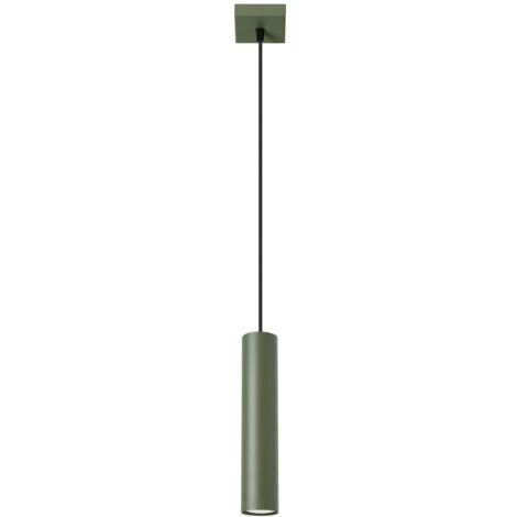 Lámpara colgante Vaza verde oliva, 1 luz
