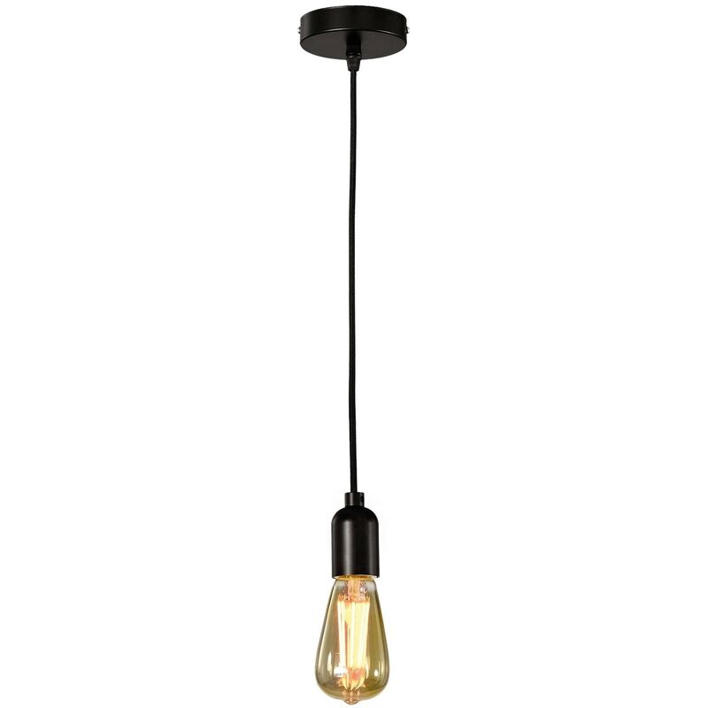 

Lámpara colgante Wallis Negro 1X20W E27