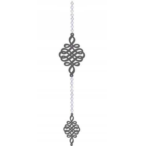 Lámpara colgante Z9 GARLAND, decoración perforada, estilo glamuroso.