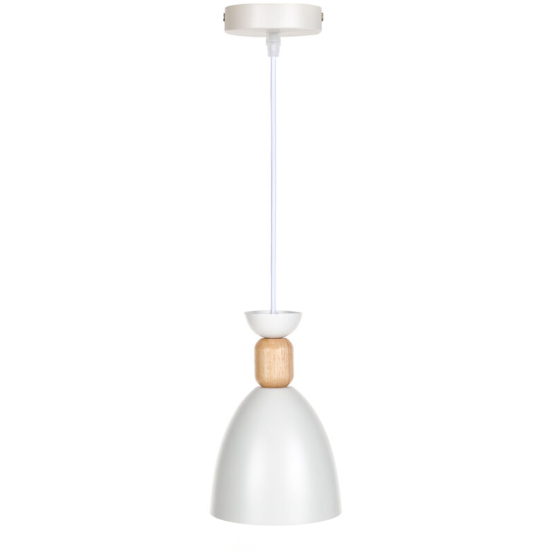 

Lámpara Colgante 'Zuri' [SKD-P201-W] | Blanco (SKD-P201-W)