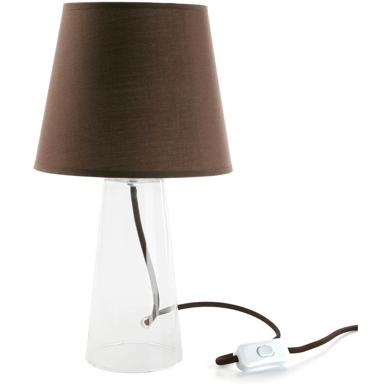 

Lampara Cristal Marron