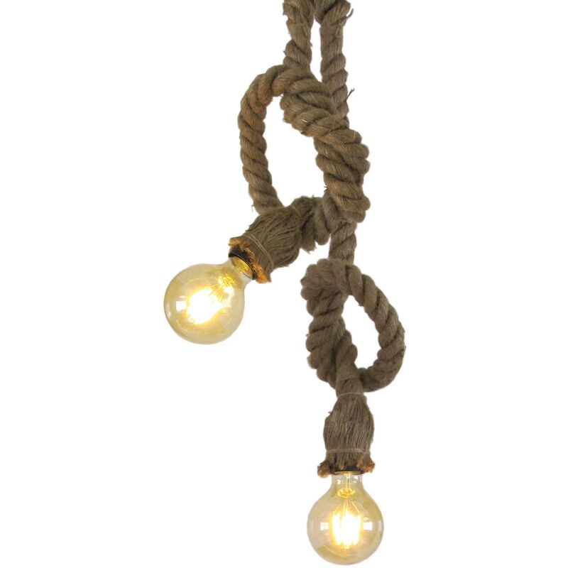 

Lúzete - Lámpara Cuerda Barco 2 Luces