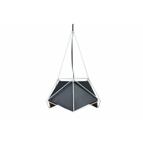 Lámpara de araña LED multifacética de metal V-TAC con portalámparas E27 (máx. 60 W)